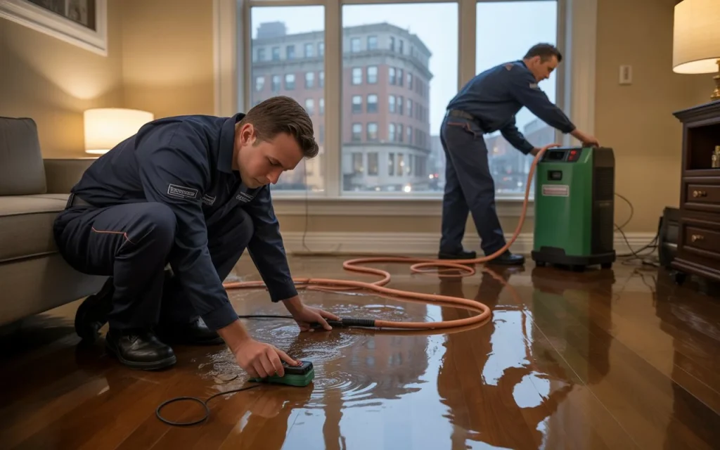 water damage repair in boston